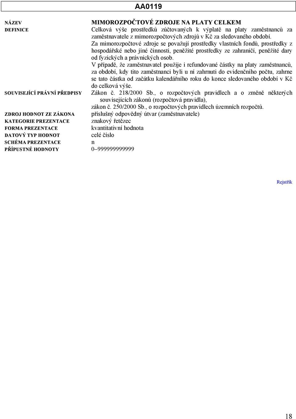 V případě, že zaměstavatel použije i refudovaé částky a platy zaměstaců, za období, kdy tito zaměstaci byli u í zahruti do evidečího počtu, zahre se tato částka od začátku kaledářího roku do koce