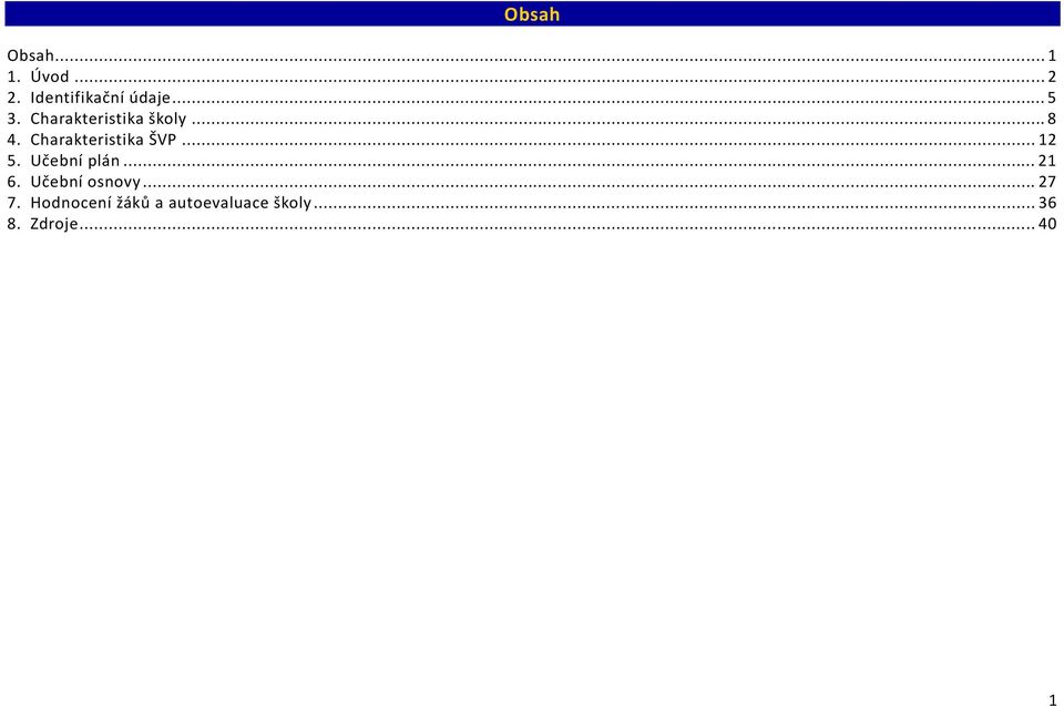 Charakteristika ŠVP...12 5. Učební plán...21 6.
