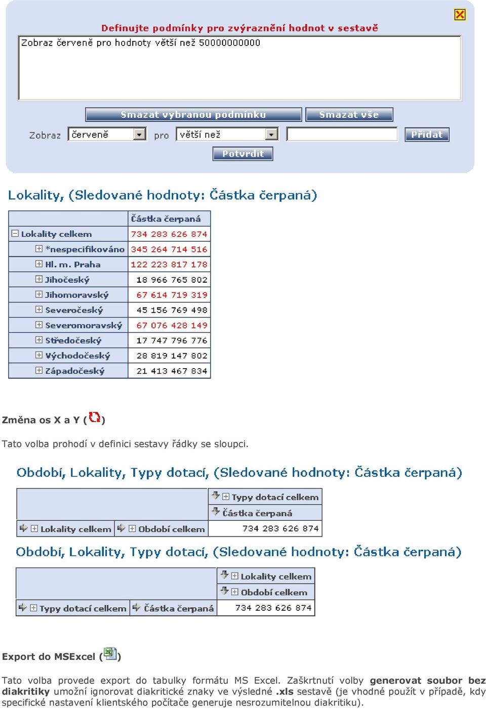 Zaškrtnutí volby generovat soubor bez diakritiky umožní ignorovat diakritické znaky ve