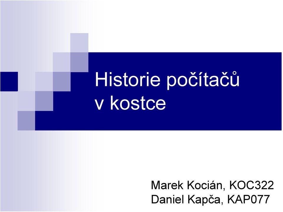 kostce Marek