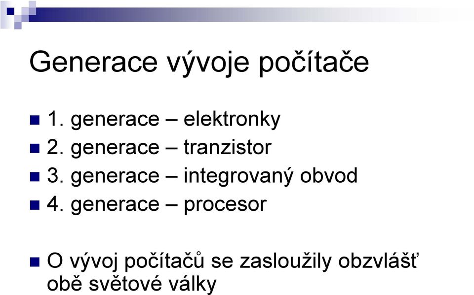 generace integrovaný obvod 4.