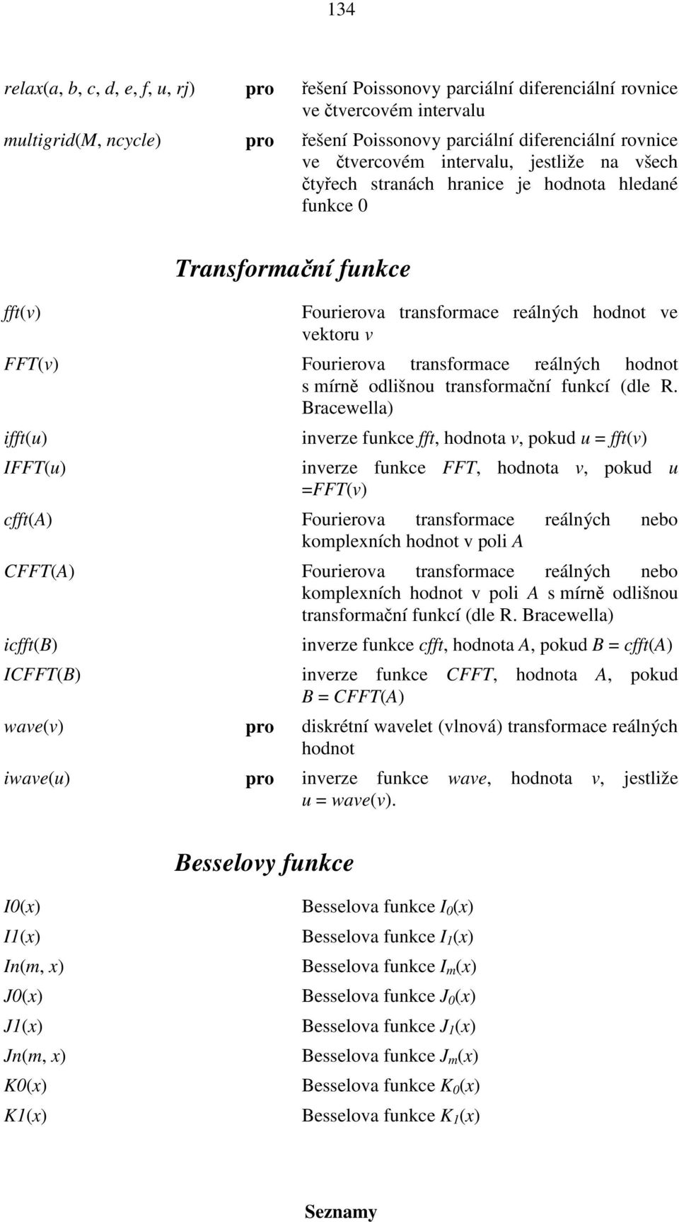 transformace reálných hodnot s mírně odlišnou transformační funkcí (dle R.