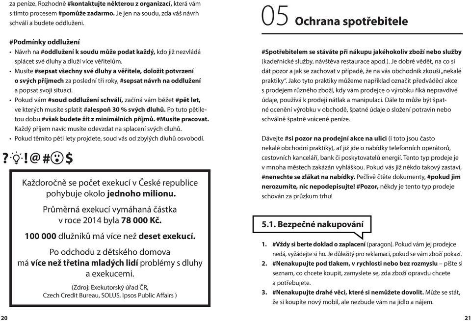 Musíte #sepsat všechny své dluhy a věřitele, doložit potvrzení o svých příjmech za poslední tři roky, #sepsat návrh na oddlužení a popsat svoji situaci.