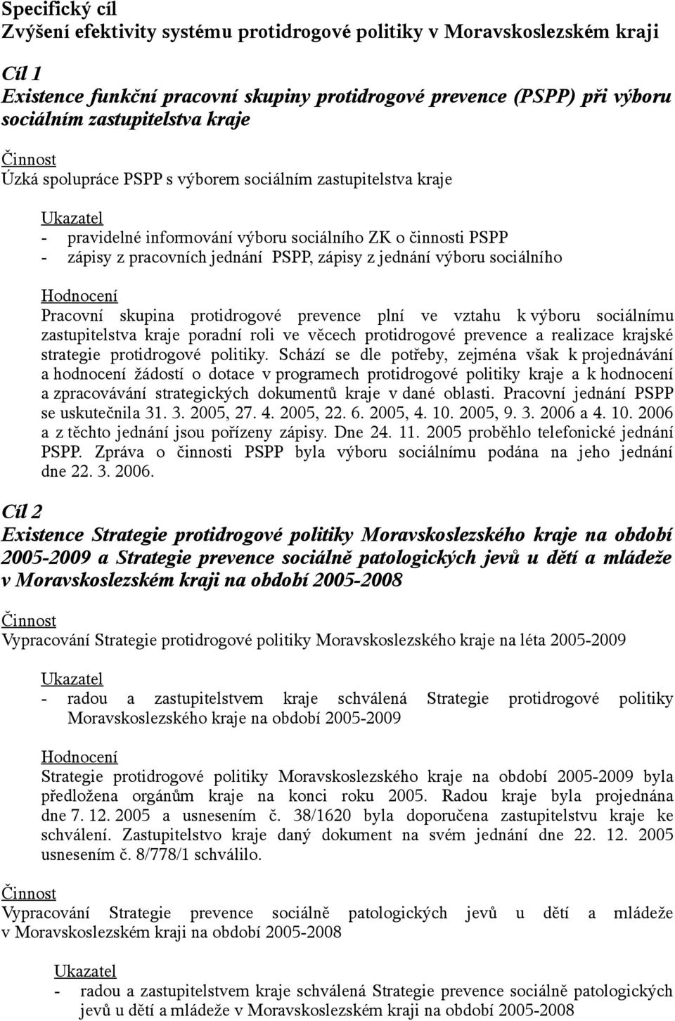 sociálního Pracovní skupina protidrogové prevence plní ve vztahu k výboru sociálnímu zastupitelstva kraje poradní roli ve věcech protidrogové prevence a realizace krajské strategie protidrogové