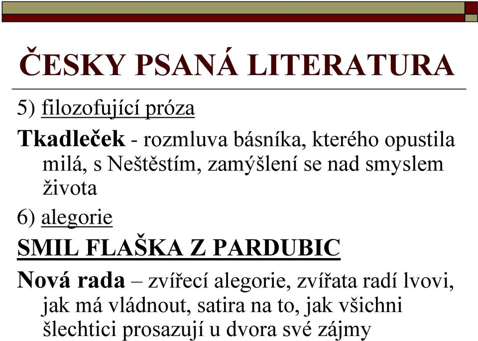 alegorie SMIL FLAŠKA Z PARDUBIC Nová rada zvířecí alegorie, zvířata radí