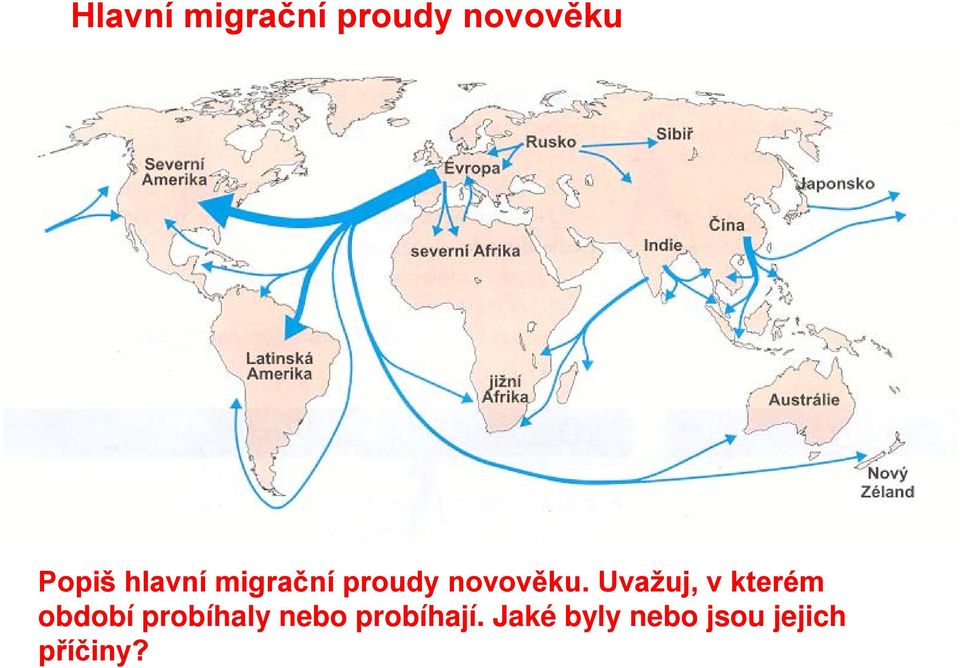 Uvažuj, v kterém období probíhaly nebo