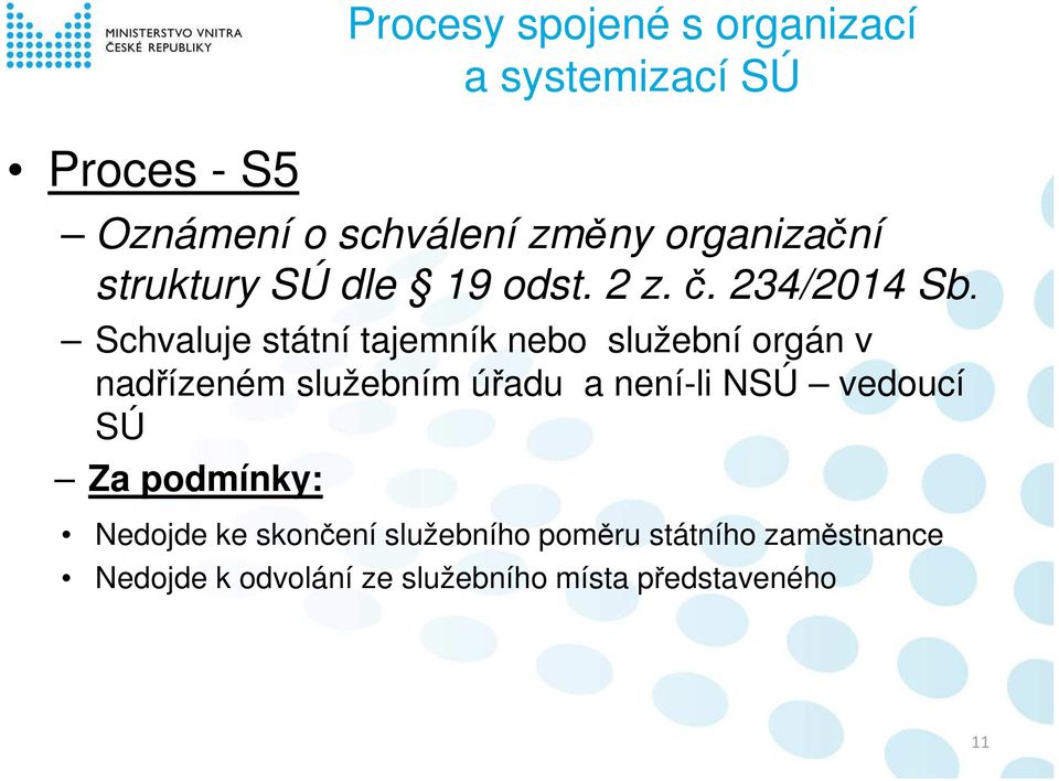 Schvaluje státní tajemník nebo služební orgán v nadřízeném služebním úřadu a není-li NSÚ