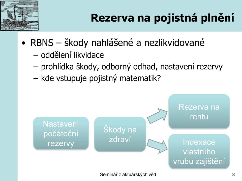 vstupuje pojistný matematik?