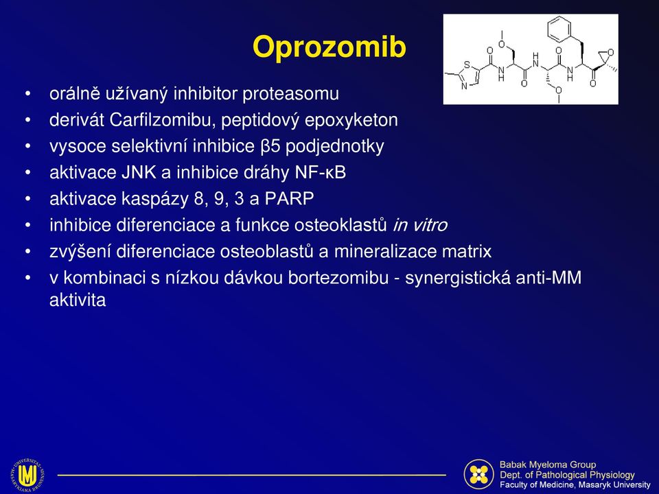 8, 9, 3 a PARP inhibice diferenciace a funkce osteoklastů in vitro zvýšení diferenciace