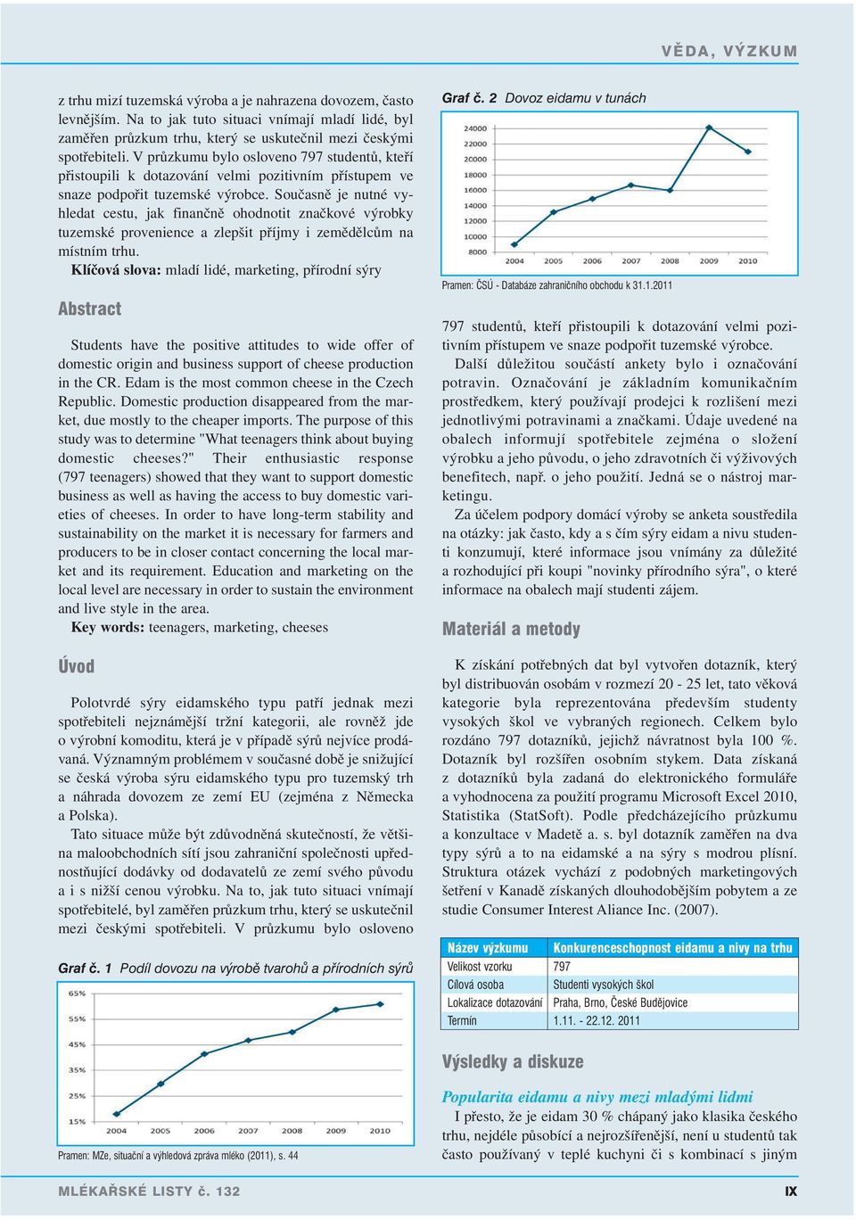 Současně je nutné vyhledat cestu, jak finančně ohodnotit značkové výrobky tuzemské provenience a zlepšit příjmy i zemědělcům na místním trhu.