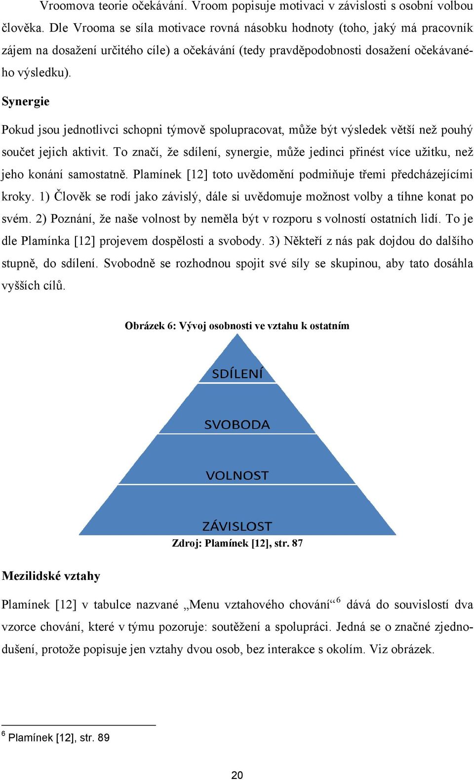 Synergie Pokud jsou jednotlivci schopni týmově spolupracovat, může být výsledek větší než pouhý součet jejich aktivit.