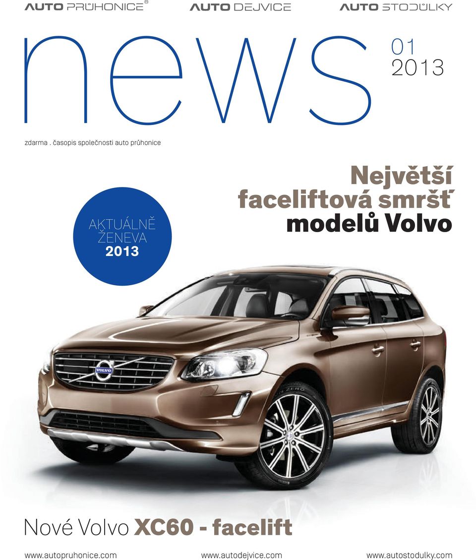 2013 Největší faceliftová smršť modelů Volvo Nové