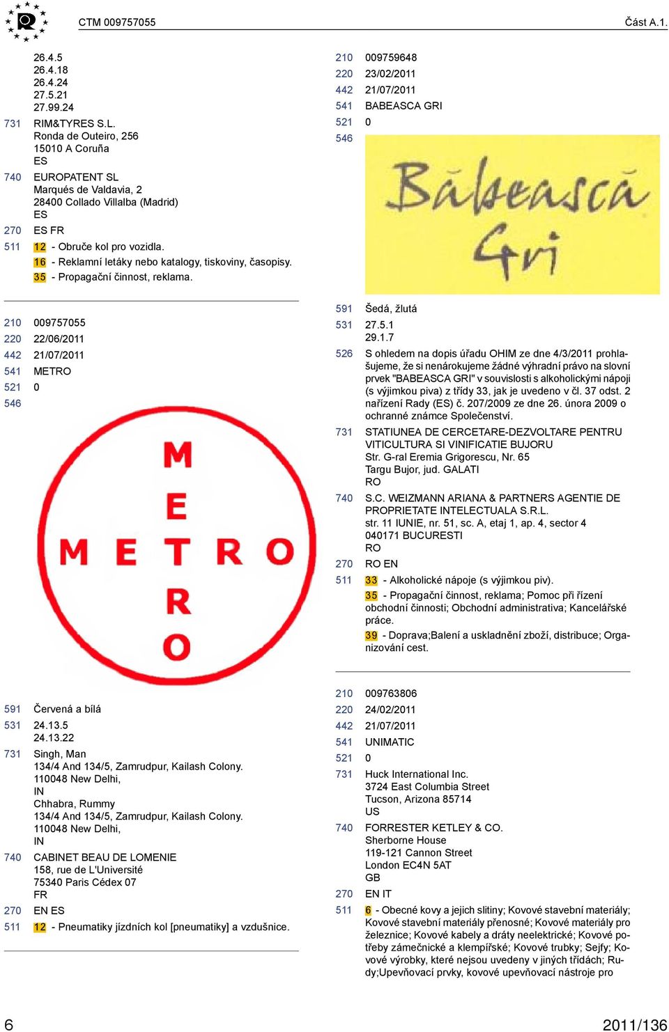 35 - Propagační činnost, reklama. 22 9759648 23/2/211