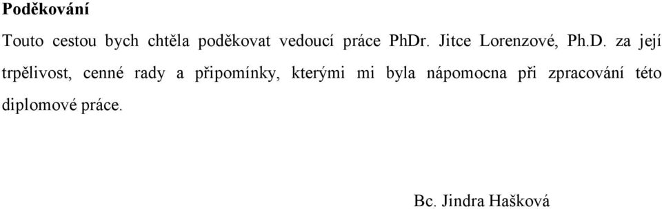 . Jitce Lorenzové, Ph.D.