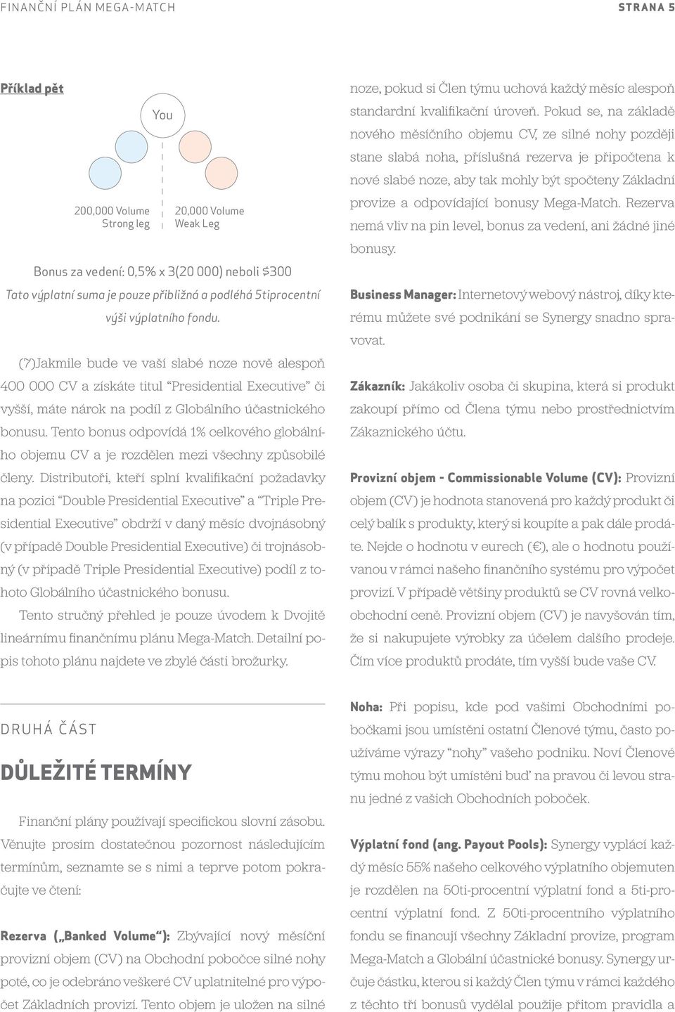 Tento bonus odpovídá 1% celkového globálního objemu CV a je rozdělen mezi všechny způsobilé členy.