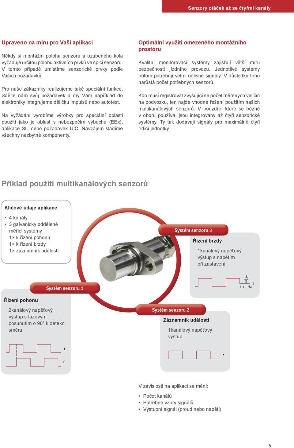 Sdělte nám svůj požadavek a my Vám například do elektroniky integrujeme děličku impulsů nebo autotest.