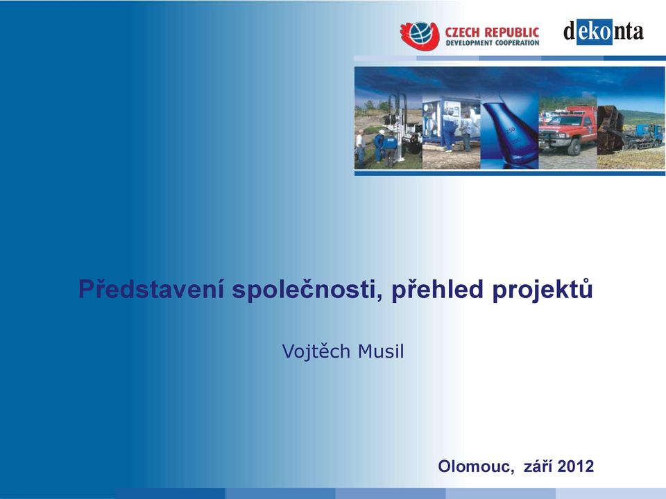 přehled projektů