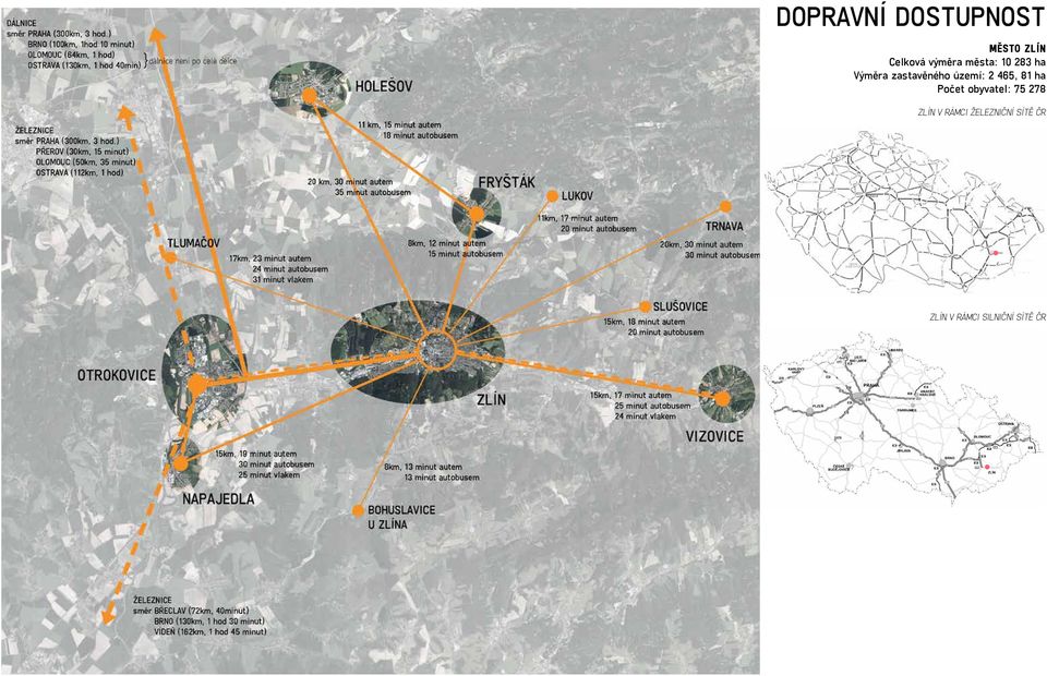 465, 81 ha Počet obyvatel: 75 278 ZLÍN V RÁMCI