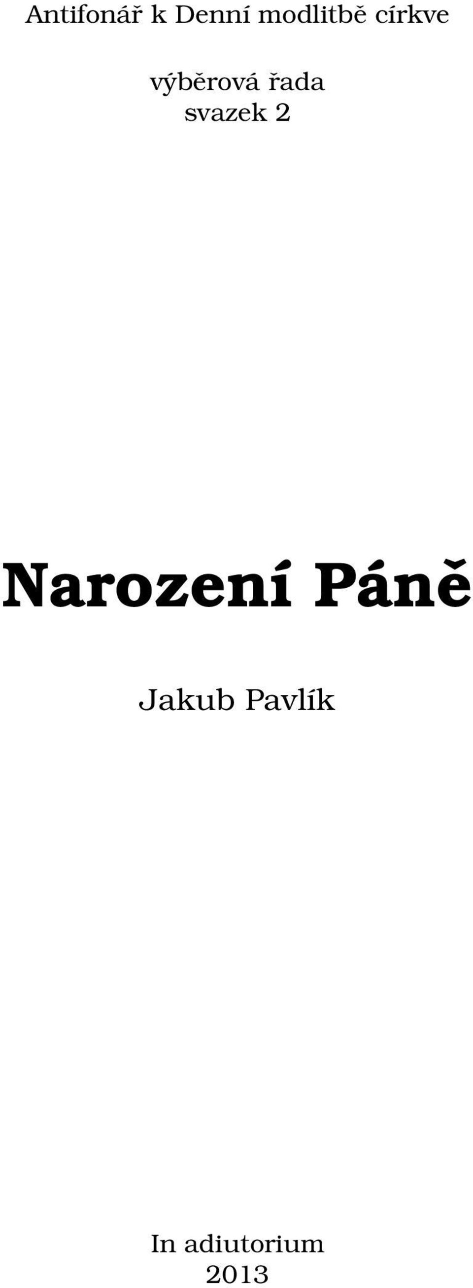 výběrová řd svzek 2