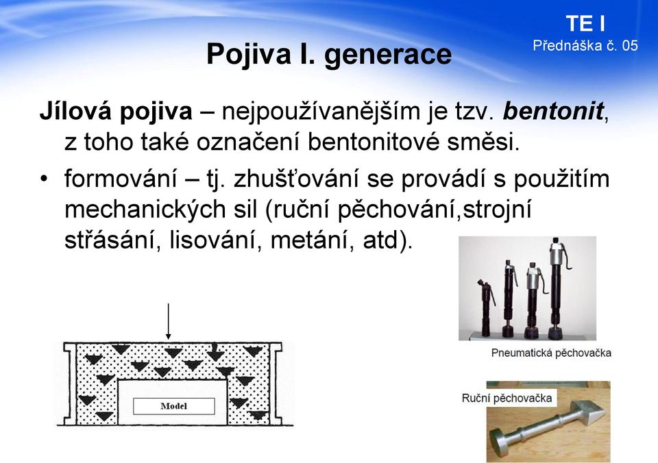 formování tj.