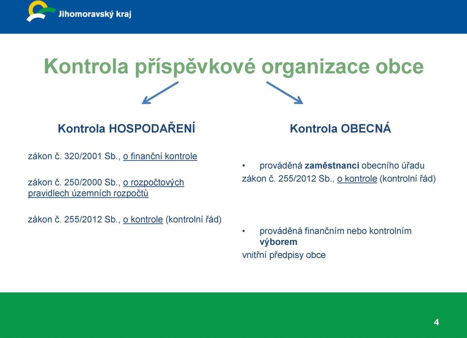 , o rozpočtových pravidlech územních rozpočtů prováděná zaměstnanci obecního úřadu zákon č.