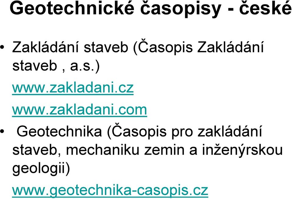 cz www.zakladani.