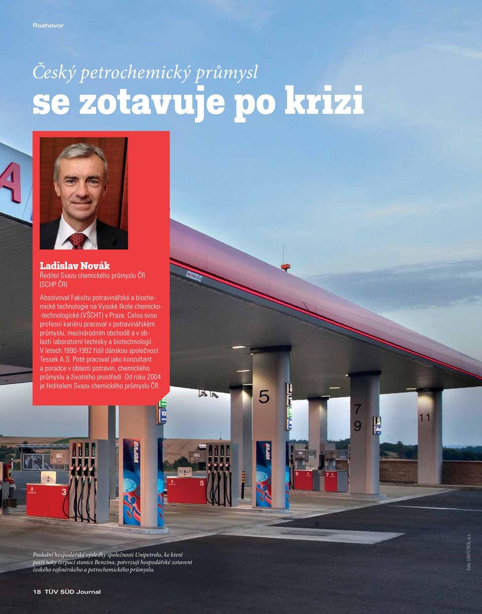 V letech 1990-1992 řídil dánskou společnost Tessek A.S. Poté pracoval jako konzultant a poradce v oblasti potravin, chemického průmyslu a životního prostředí.