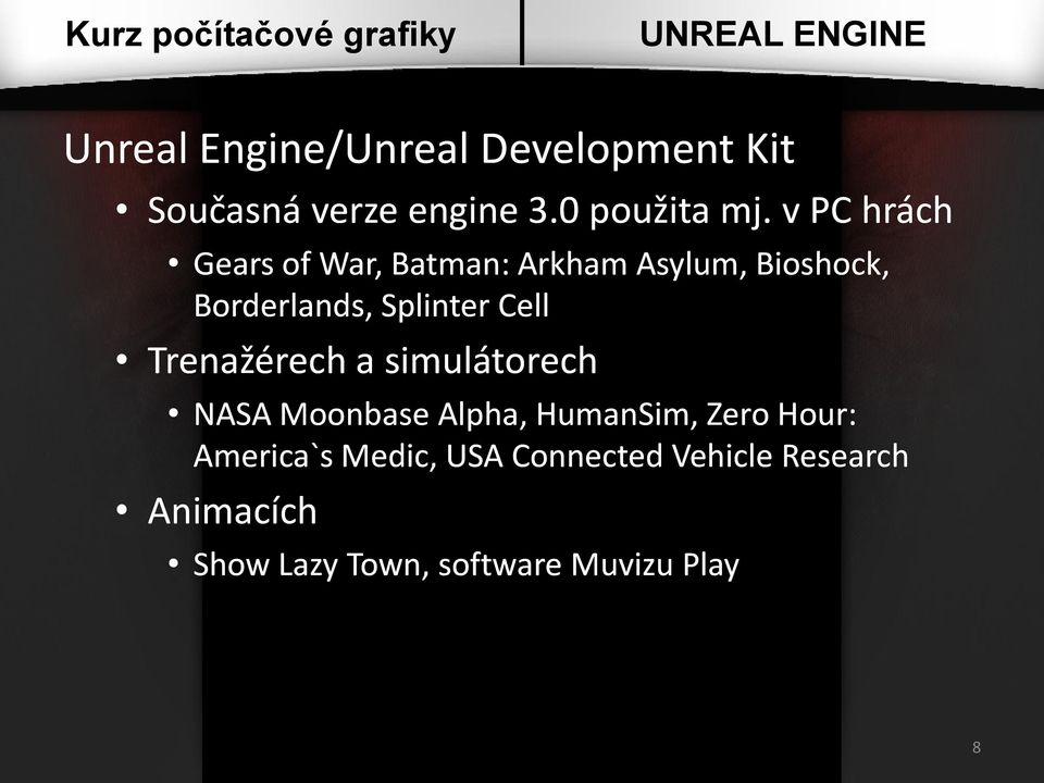 Cell Trenažérech a simulátorech NASA Moonbase Alpha, HumanSim, Zero Hour: