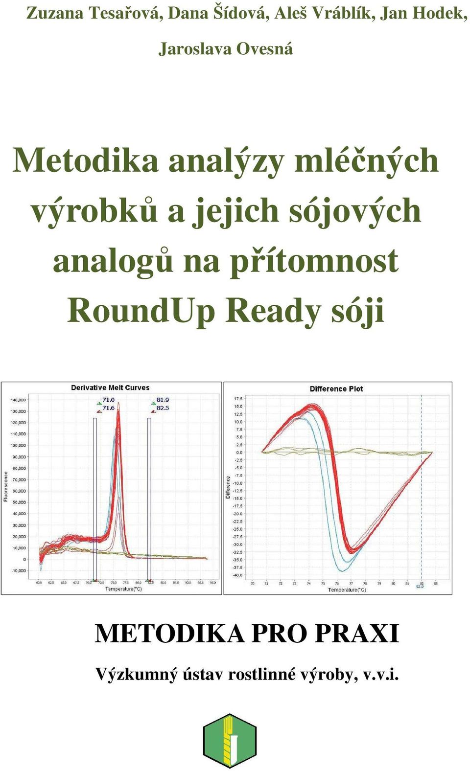 jejich sójových analogů na přítomnost RoundUp Ready