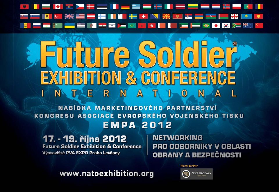 Future Soldier Exhibition & Conference Výstaviště PVA EXPO Praha