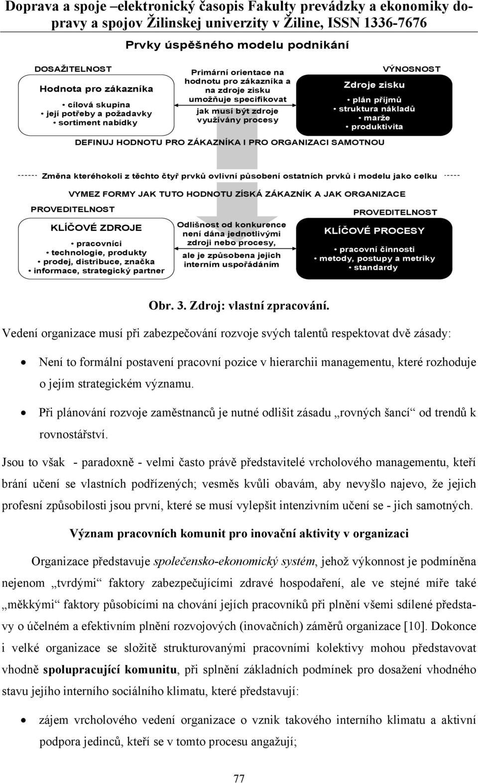 těchto čtyř prvků ovlivní působení ostatních prvků i modelu jako celku VYMEZ FORMY JAK TUTO HODNOTU ZÍSKÁ ZÁKAZNÍK A JAK ORGANIZACE PROVEDITELNOST KLÍČOVÉ ZDROJE pracovníci technologie, produkty