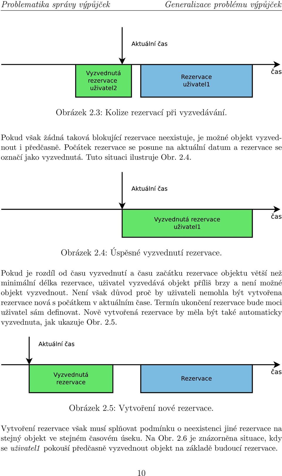 Tuto situaci ilustruje Obr. 2.4. Obrázek 2.4: Úspěsné vyzvednutí rezervace.