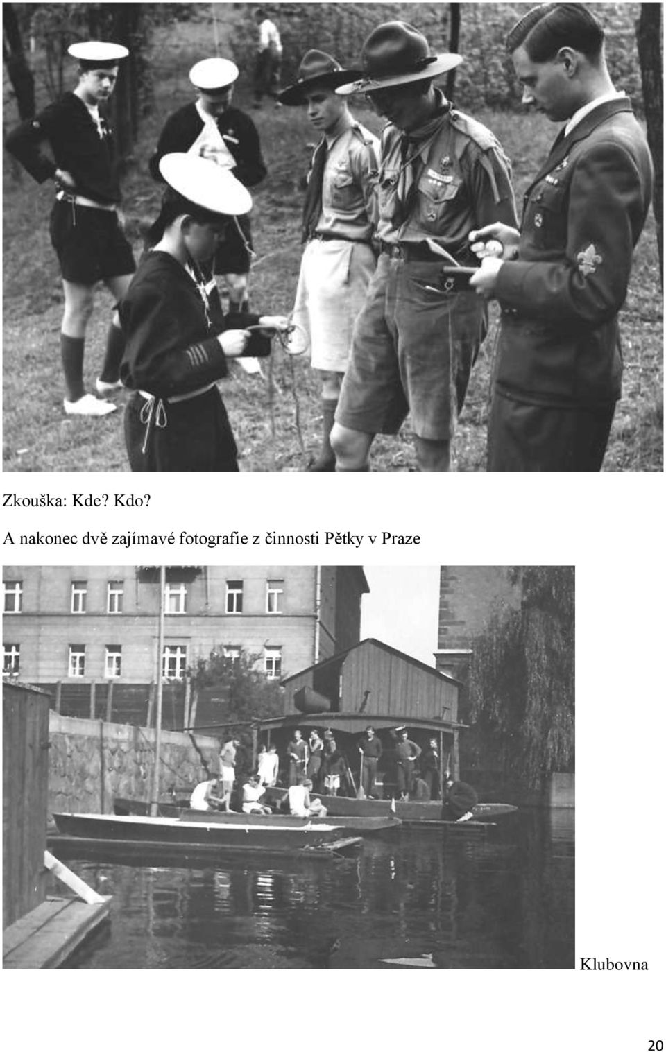 fotografie z činnosti