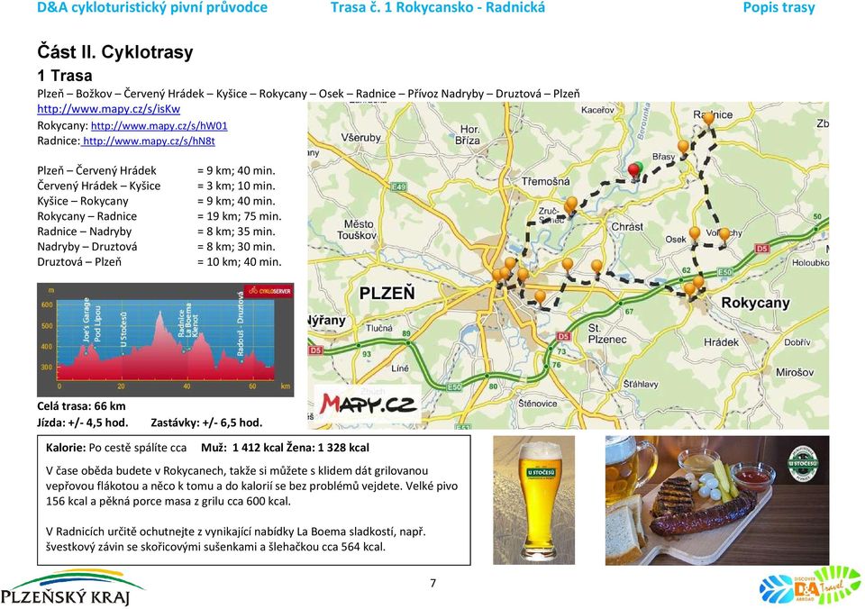 cz/s/iskw Rokycany: http://www.mapy.cz/s/hw01 Radnice: http://www.mapy.cz/s/hn8t Plzeň Červený Hrádek Červený Hrádek Kyšice Kyšice Rokycany Rokycany Radnice Radnice Nadryby Nadryby Druztová Druztová Plzeň = 9 km; 40 min.