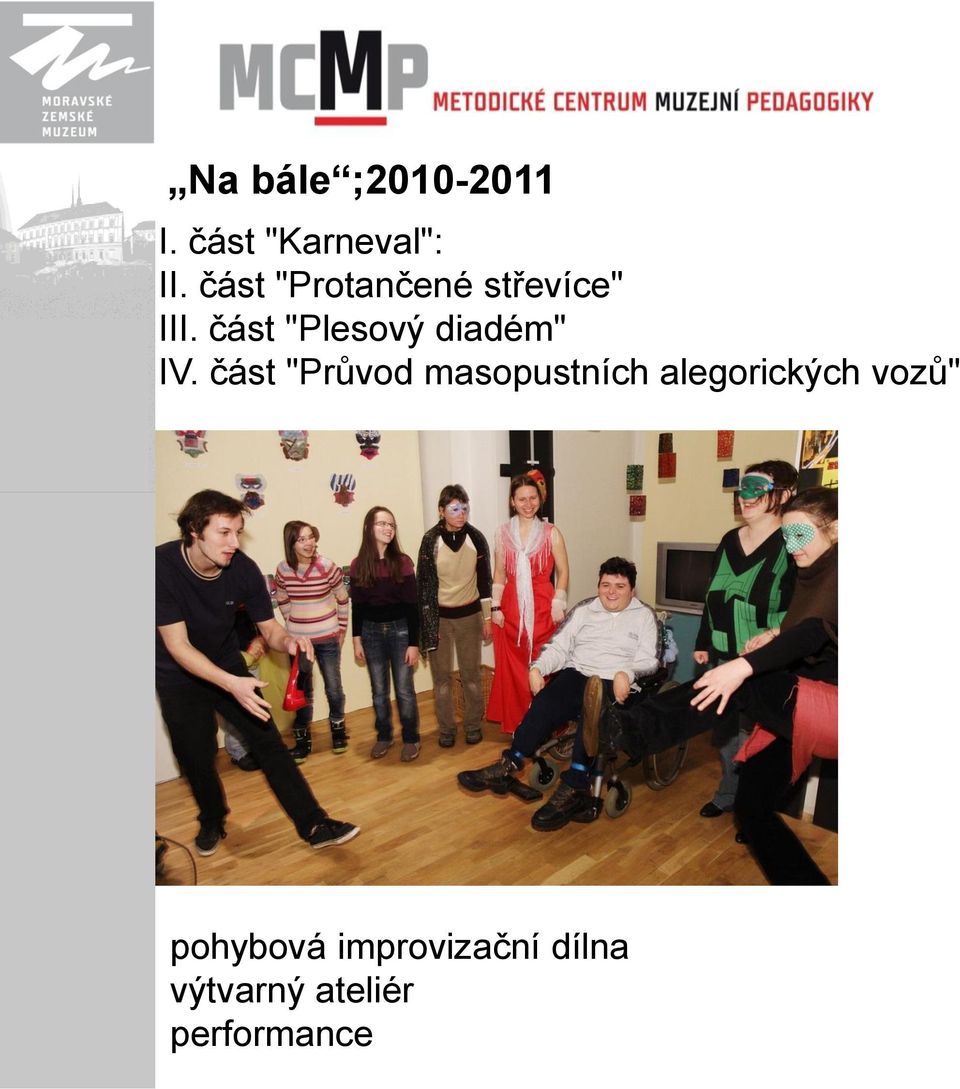 část "Plesový diadém" IV.