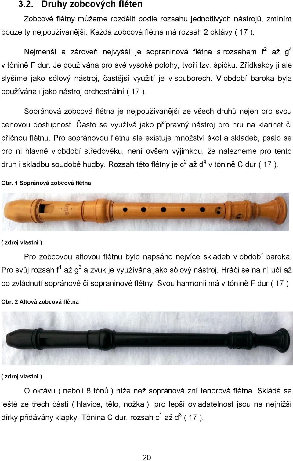 Zřídkakdy ji ale slyšíme jako sólový nástroj, častější využití je v souborech. V období baroka byla používána i jako nástroj orchestrální ( 17 ).