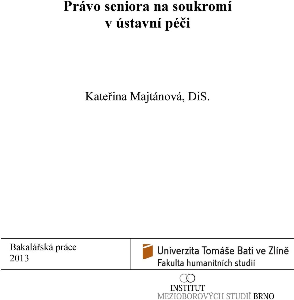 péči Kateřina