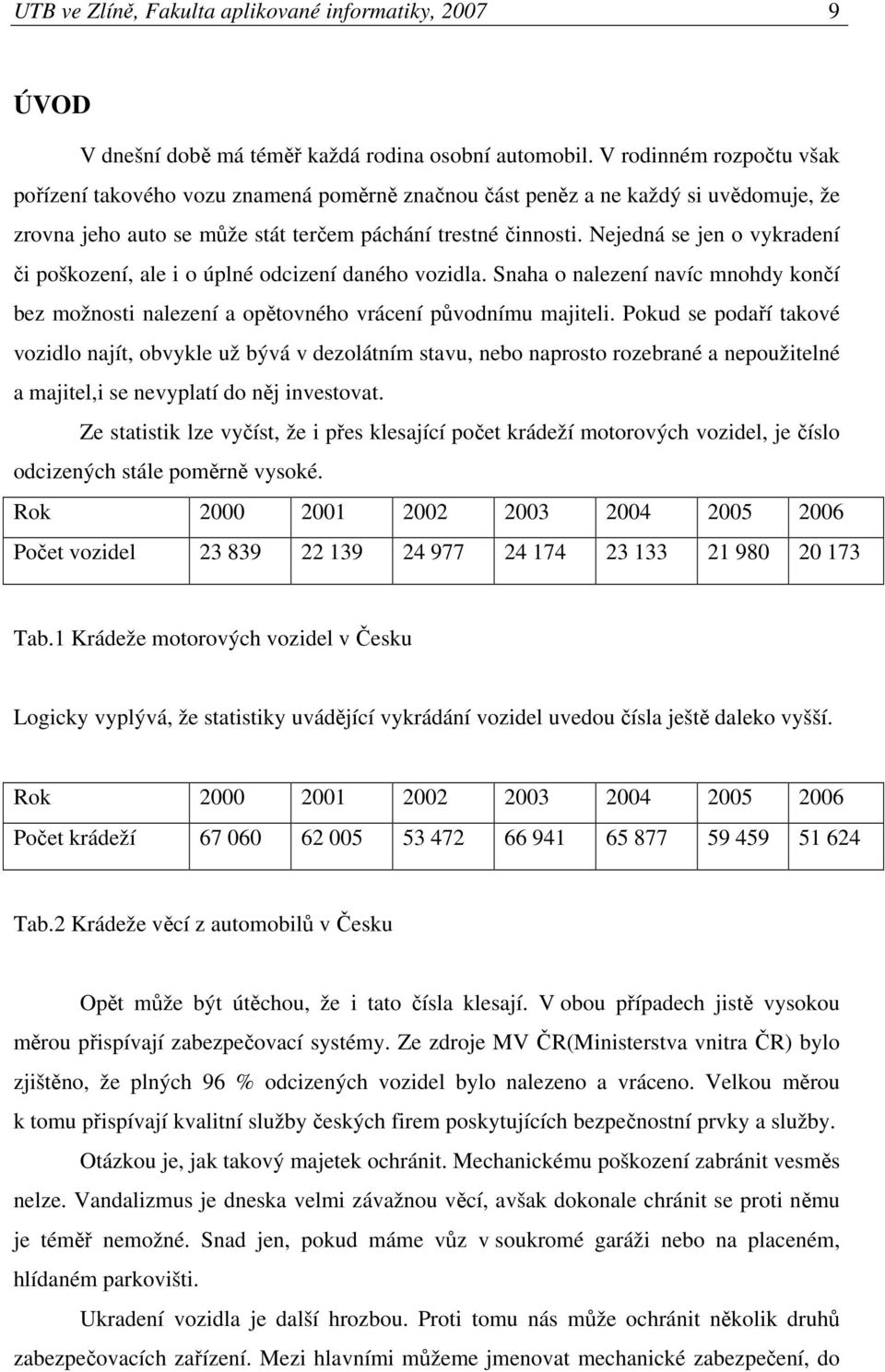 Nejedná se jen o vykradení i poškození, ale i o úplné odcizení daného vozidla. Snaha o nalezení navíc mnohdy koní bez možnosti nalezení a optovného vrácení pvodnímu majiteli.