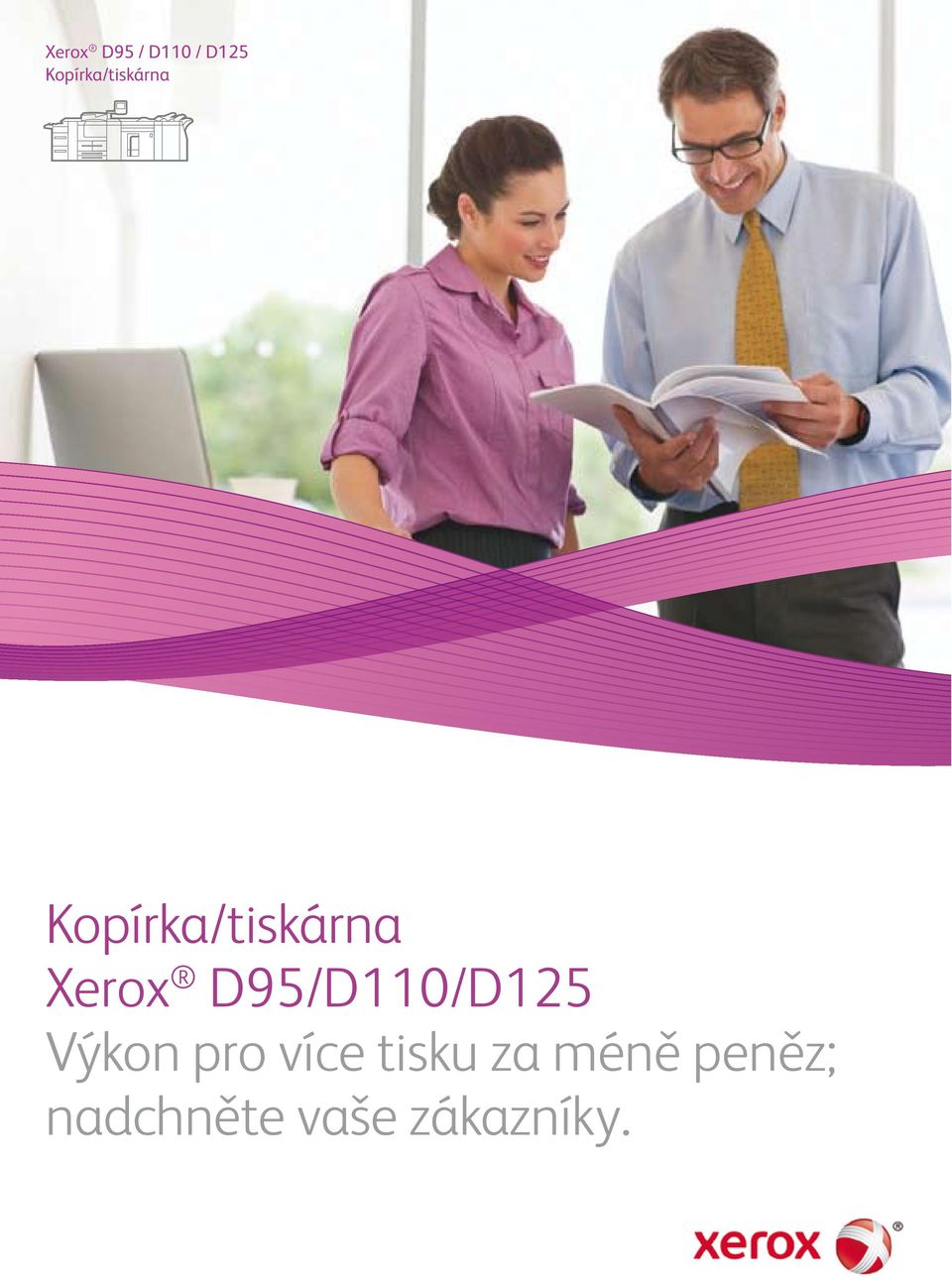 Xerox D95/D110/D15 Výkon pro více