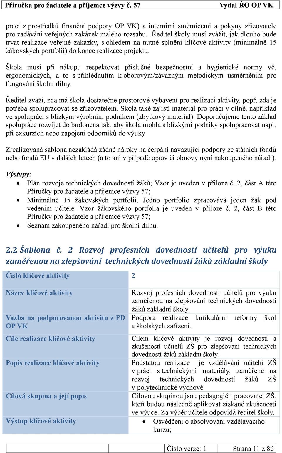 Škola musí při nákupu respektovat příslušné bezpečnostní a hygienické normy vč. ergonomických, a to s přihlédnutím k oborovým/závazným metodickým usměrněním pro fungování školní dílny.