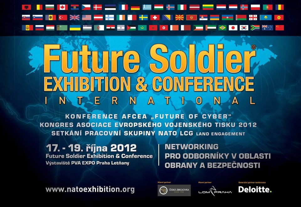 Soldier Exhibition & Conference Výstaviště PVA EXPO Praha Letňany NETWORKING PRO