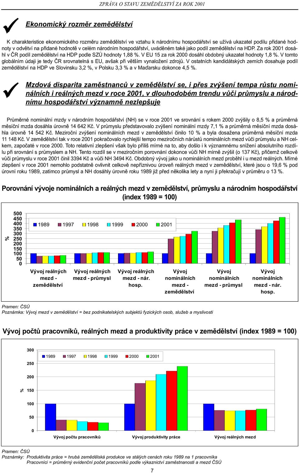 V EU 15 za rok 2000 dosáhl obdobný ukazatel hodnoty 1,8 %. V tomto globálním údaji je tedy ÈR srovnatelná s EU, avšak pøi vìtším vynaložení zdrojù.