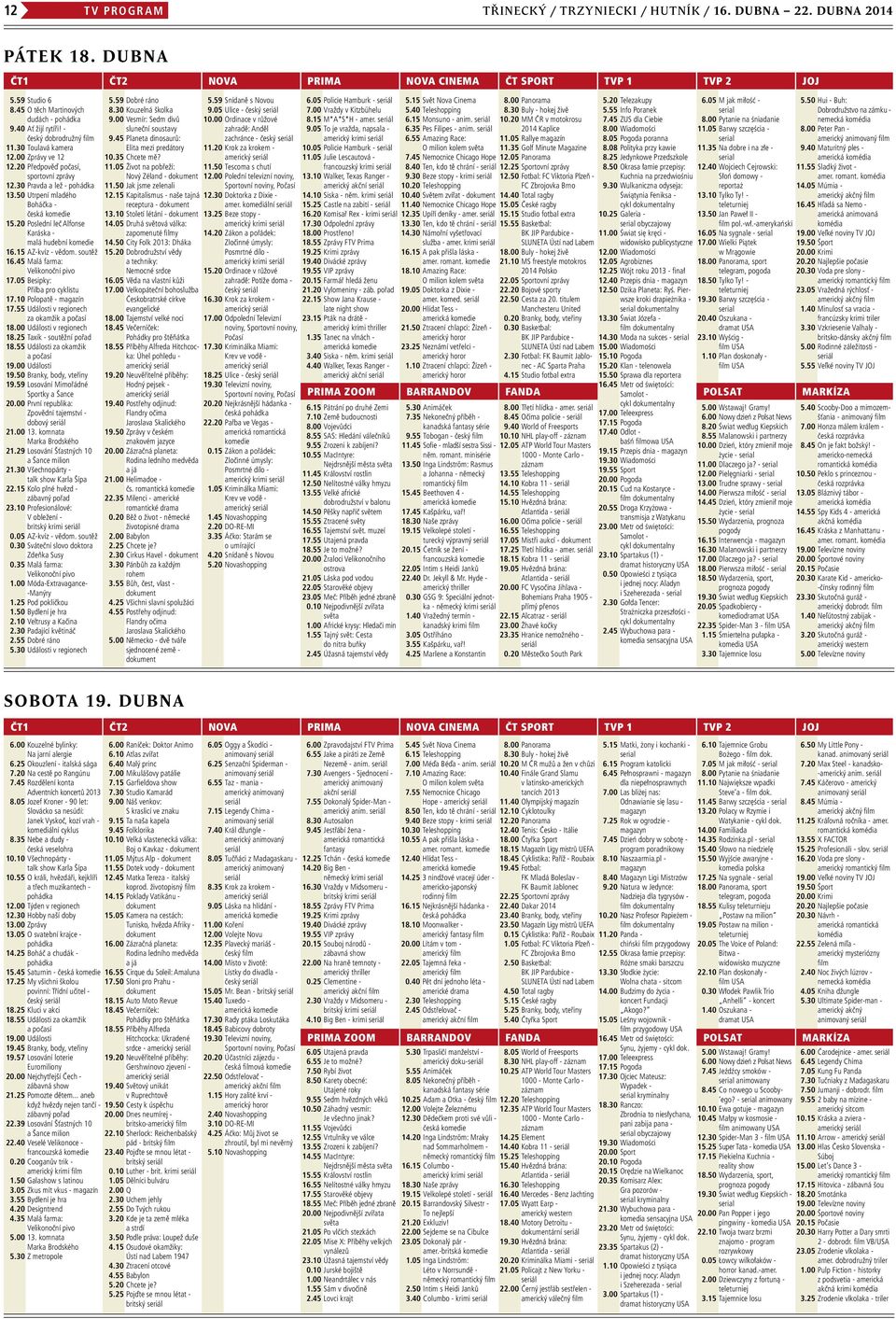 50 Utrpení mladého Boháčka - česká komedie 15.20 Poslední leč Alfonse Karáska - malá hudební komedie 16.15 AZ-kvíz - vědom. soutěž 16.45 Malá farma: Velikonoční pivo 17.