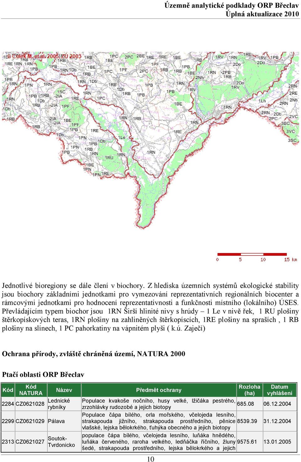 funkčnosti místního (lokálního) ÚSES.