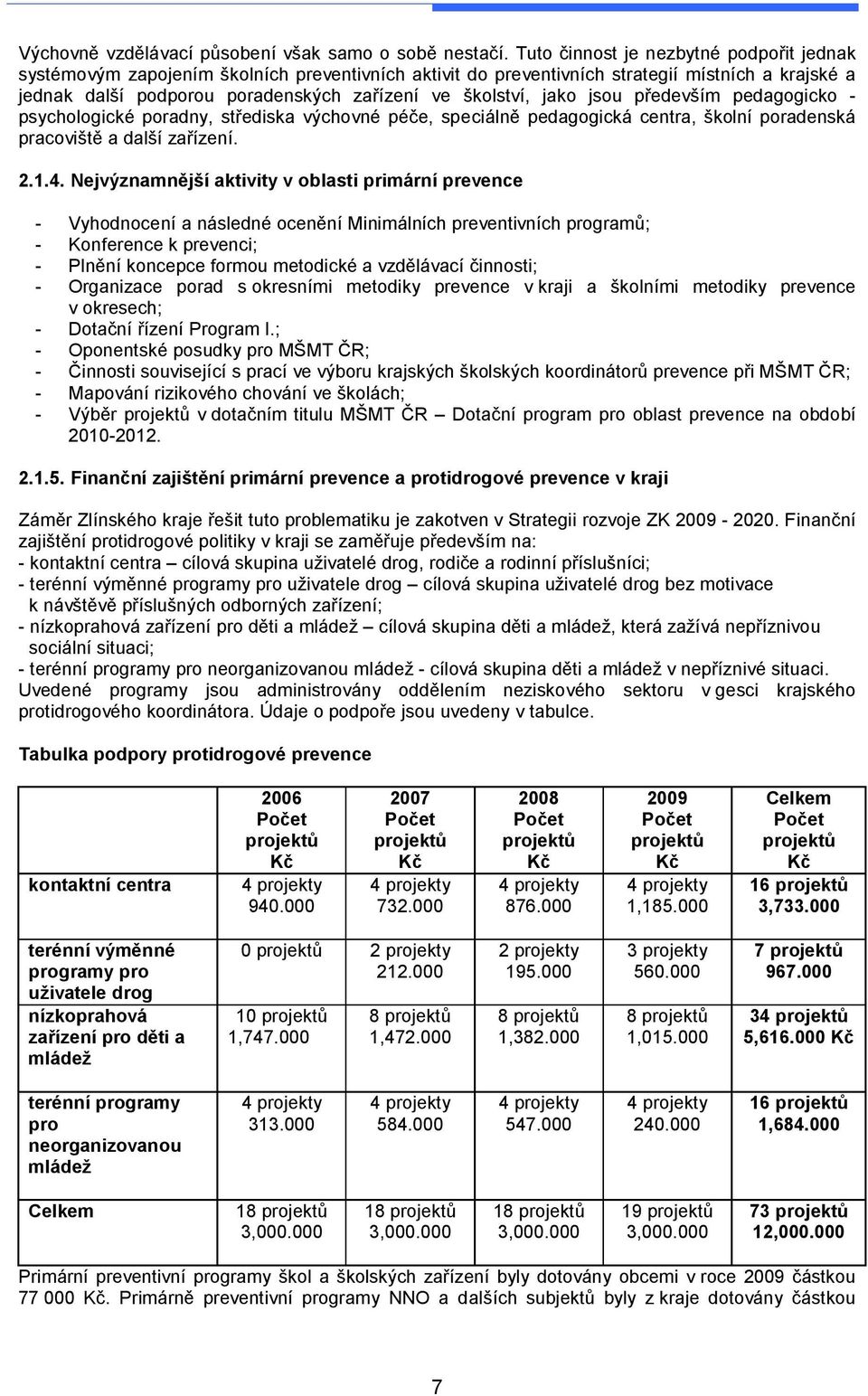 jako jsou především pedagogicko - psychologické poradny, střediska výchovné péče, speciálně pedagogická centra, školní poradenská pracoviště a další zařízení. 2.1.4.