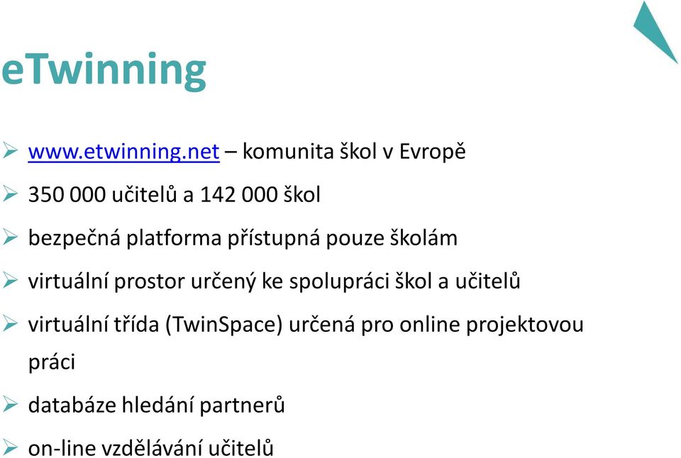 net komunita škol v Evropě 350 000 učitelů a 142 000 škol bezpečná