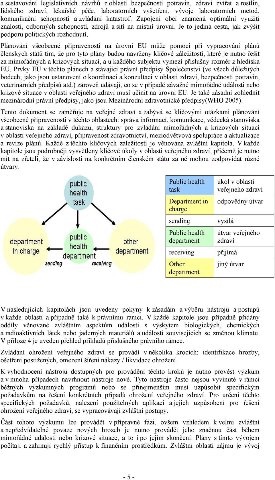 Plánování všeobecné připravenosti na úrovni EU může pomoci při vypracování plánů členských států tím, že pro tyto plány budou navrženy klíčové záležitosti, které je nutno řešit za mimořádných a