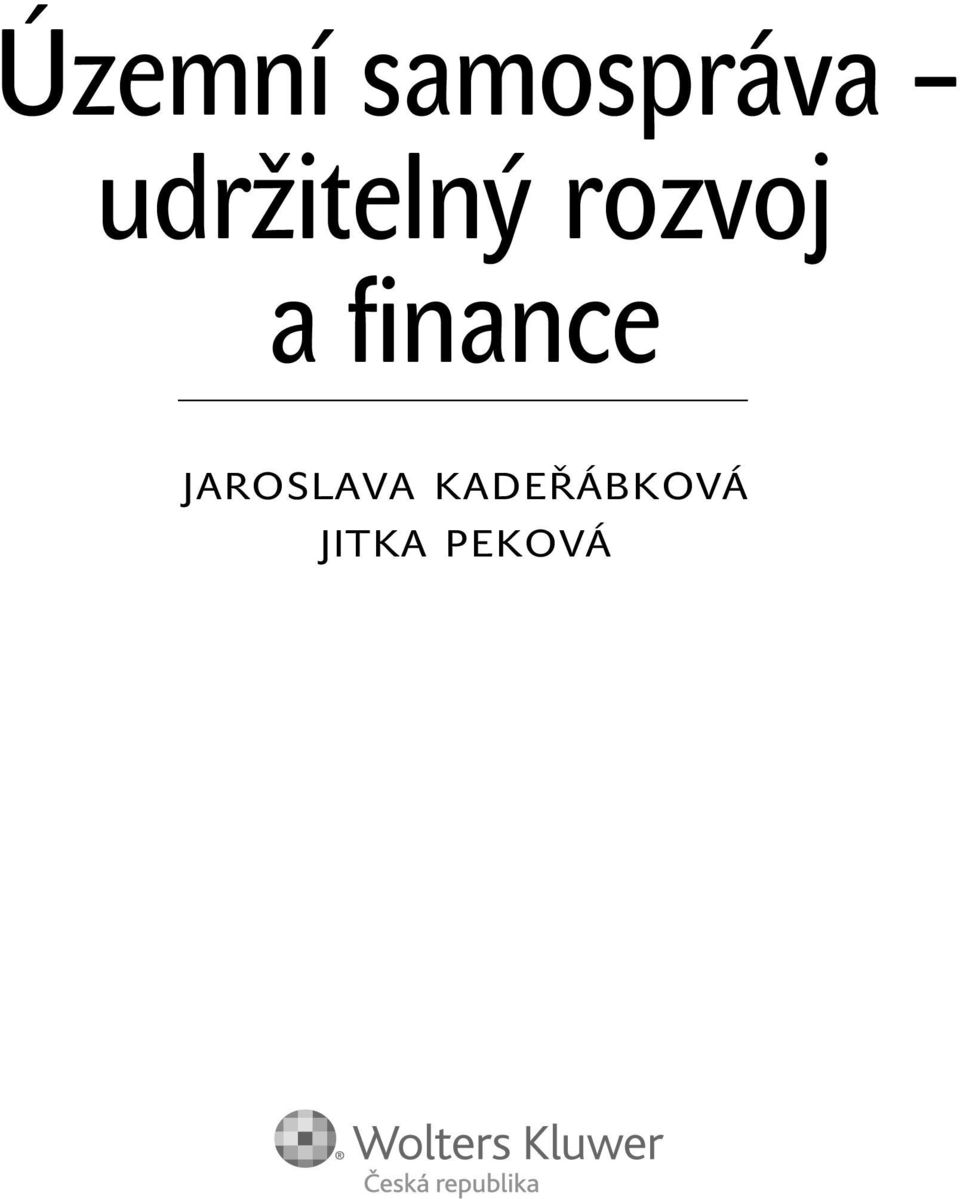 KADEŘÁBKOVÁ JITKA PEKOVÁ Ukázka