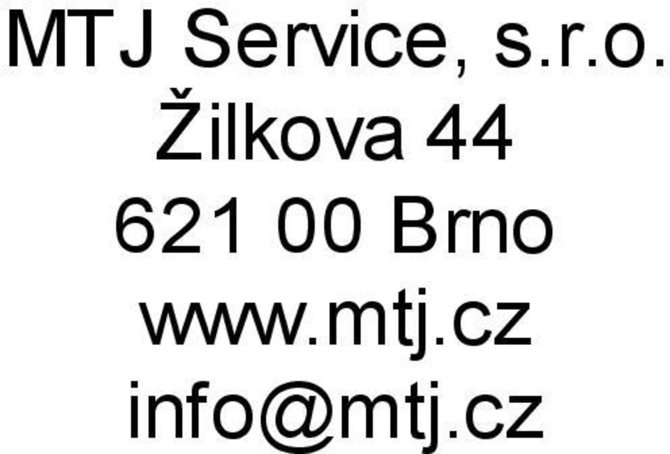 00 Brno www.mtj.