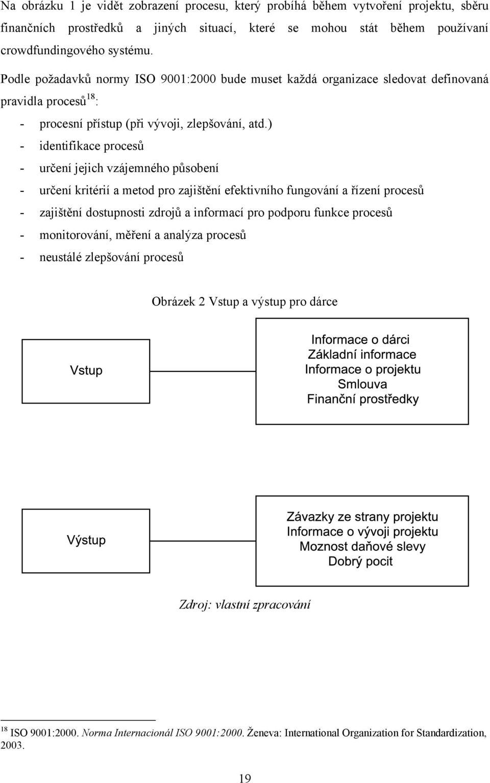 ) - identifikace procesů - určení jejich vzájemného působení - určení kritérií a metod pro zajištění efektivního fungování a řízení procesů - zajištění dostupnosti zdrojů a informací pro podporu